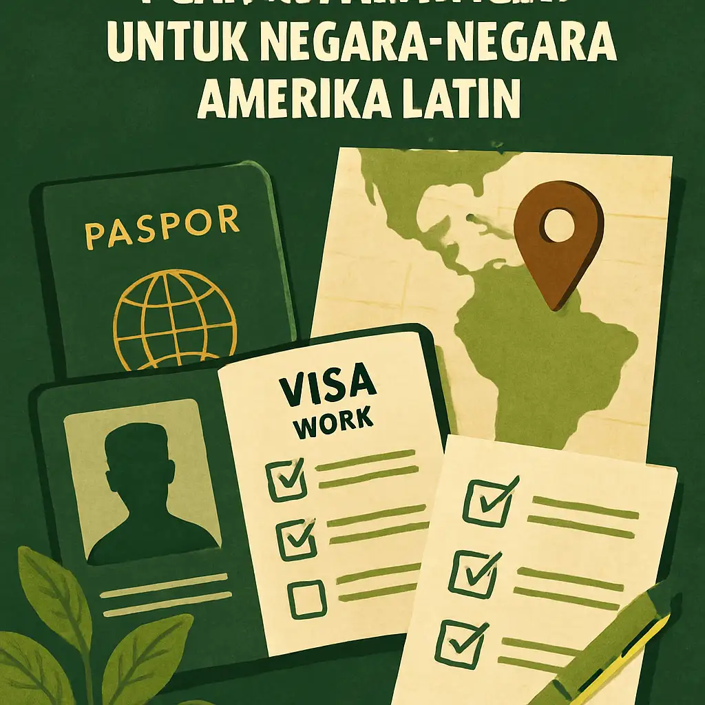 Persyaratan dan Proses Mendapatkan Visa Kerja untuk Negara-negara Amerika Latin
