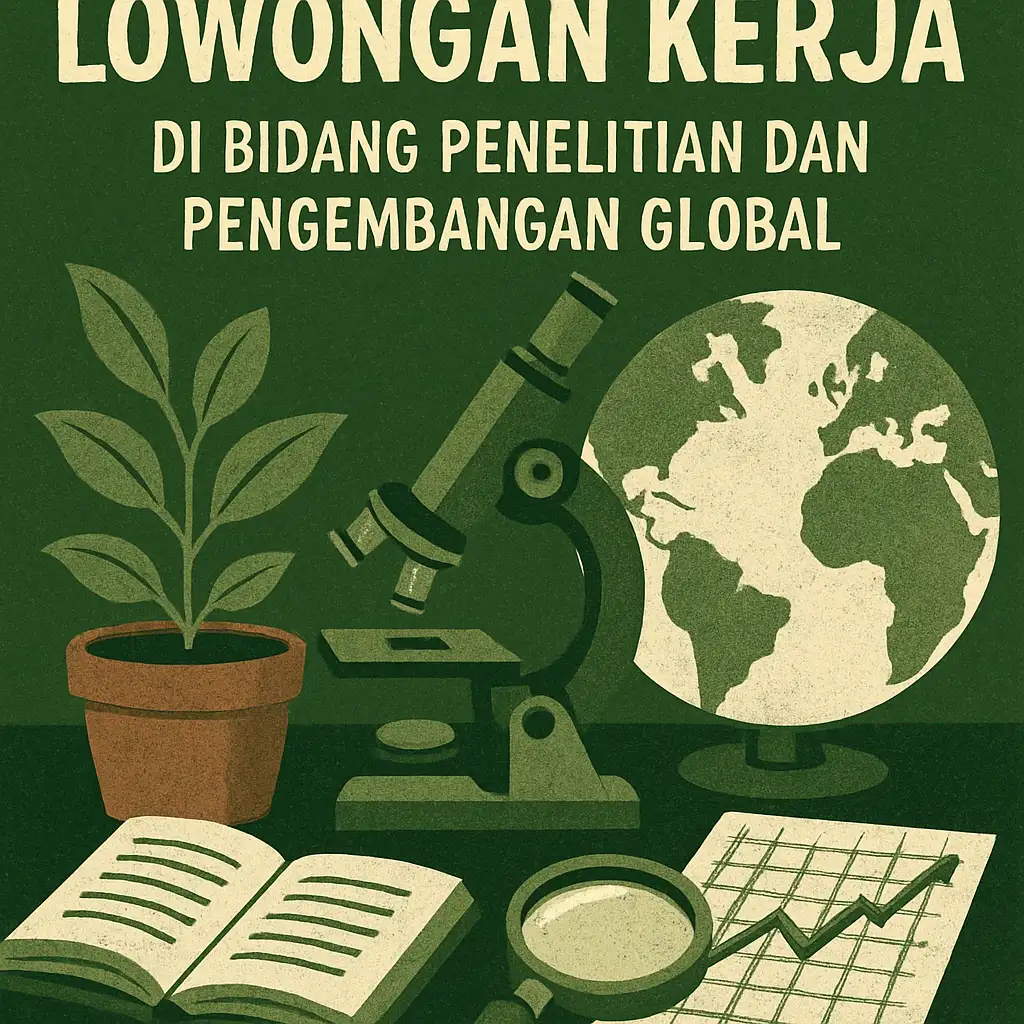 Lowongan Kerja di Bidang Penelitian dan Pengembangan Global